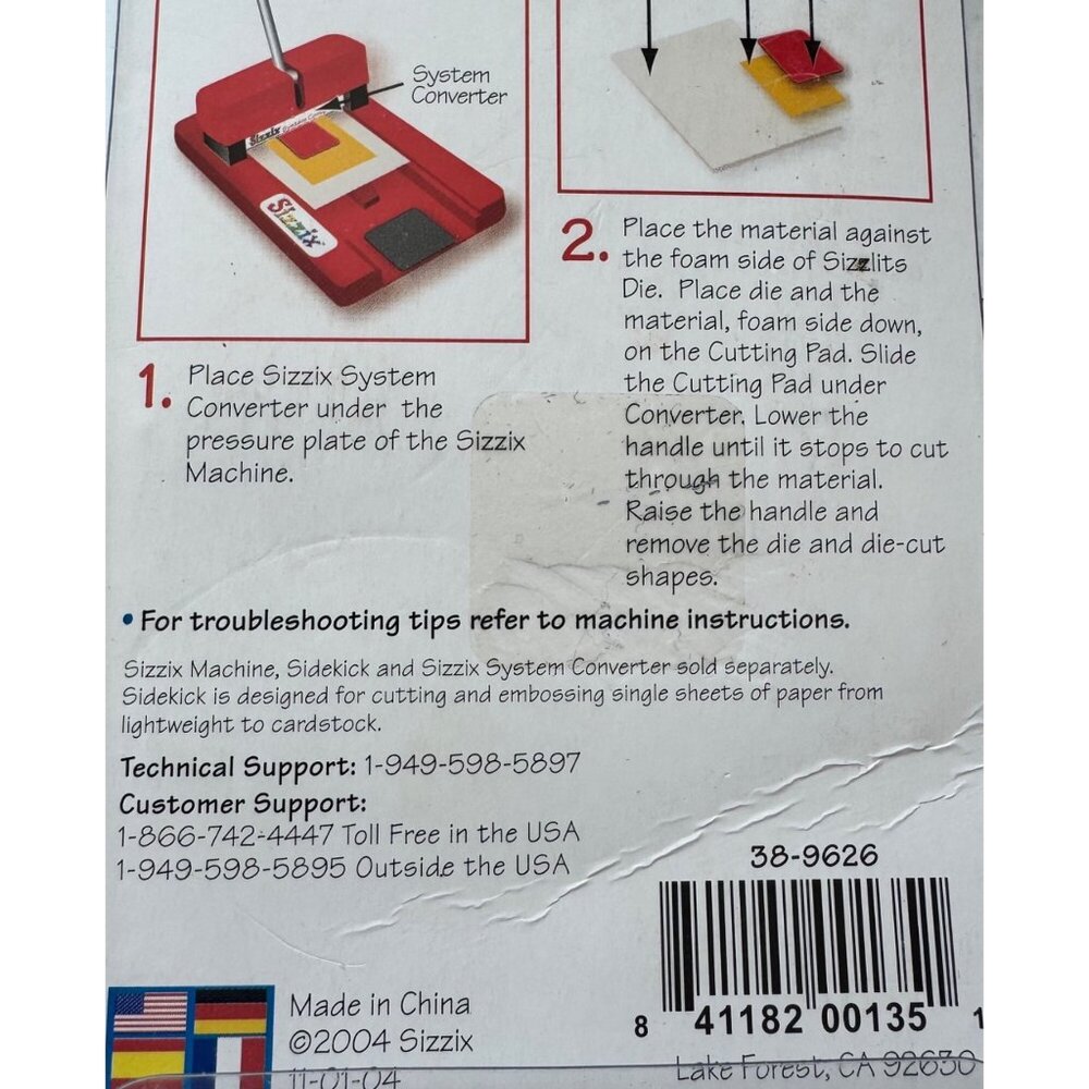 3 Sizzix Sizzlits Christmas Snow Flower 4 Pack Dies 9620 9701 9626 Scrapbooking - Picture 11 of 14